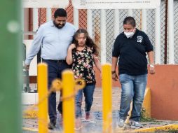 Aspecto de la salida de la mamá de el 