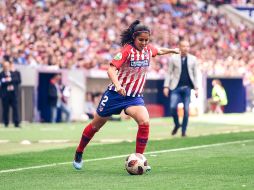 Como rojiblanca, Robles ganó la Copa de la Reina de 2016 y los títulos ligueros de 2017, 2018 y 2019. TWITTER / @KentiRobles