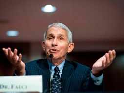 Anthony Fauci habla en una audiencia ante el Comité de Salud y Educación del Senado en Washington, DC. AFP/A. Drago