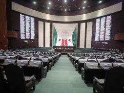 Antes de iniciar esta sesión, la bancada del PT en la Cámara de Diputados exigió la salida de Laura Rojas de la presidencia de la Cámara de Diputados. TWITTER / @Mx_Diputados