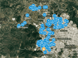 Conoce el mapa de puntos de inundación en Zapopan