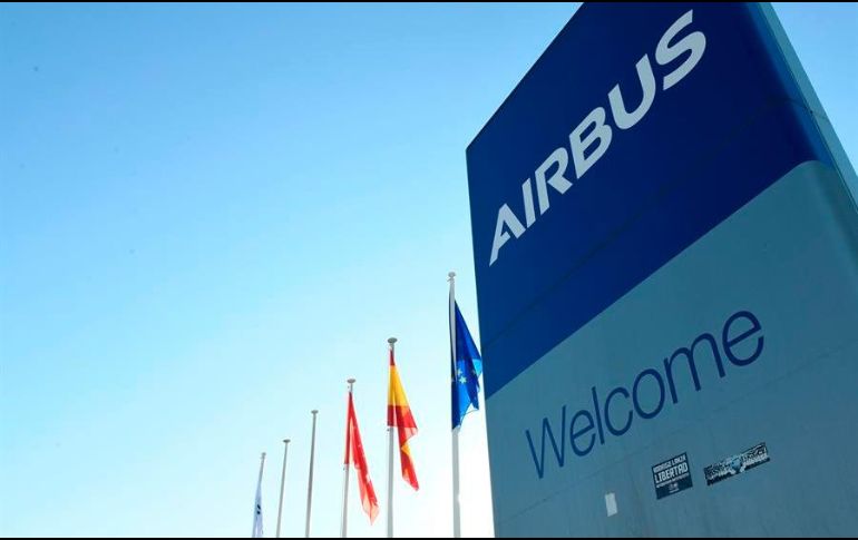 Entrada a la fábrica de Airbus en Getafe, Madrid. EFE/V. Lerena