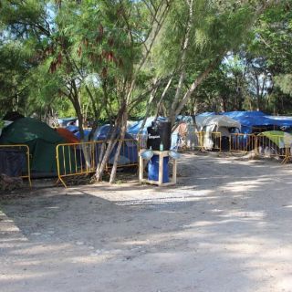 Confirman un caso de COVID-19 en campamento de migrantes en Matamoros