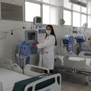 Con cinco hospitalizados de COVID-19, inicia operación el Ángel Leaño