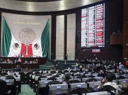 López Obrador agradeció a los integrantes del Poder Legislativo porque no solo aprobaron las leyes fundamentales, sino también las leyes complementarias. EFE / ARCHIVO