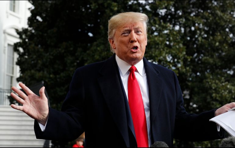 Tump dijo que el T-MEC es histórico para los agricultores estadounidenses. AP/ARCHIVO