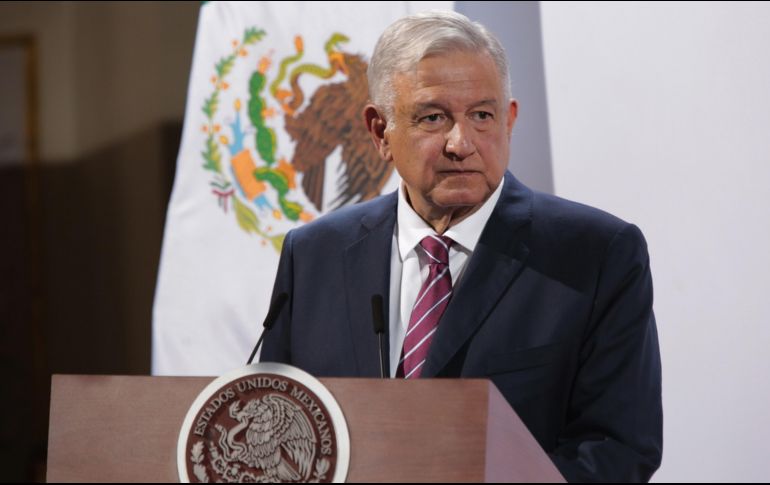 El Presidente López Obrador aseguró que su Gobierno ha roto la tendencia histórica del alza del delito de homicidio. EFE/Presidencia de México
