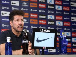 El entrenador rojiblanco recordó que su equipo está 