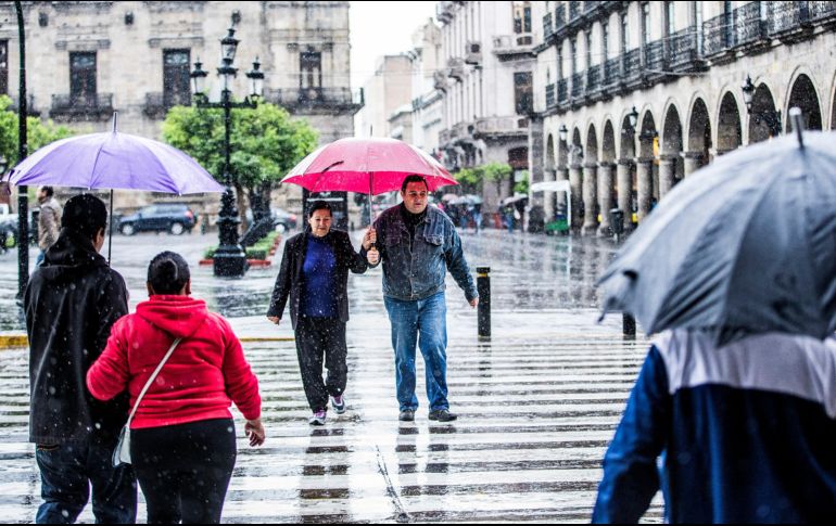Se pronostica que las precipitaciones continúen en las regiones Norte, Valle, Centro, Altos Sur, Ciénega, además de la Sierra de Amula y la zona norte de la región Sur. EL INFORMADOR / ARCHIVO