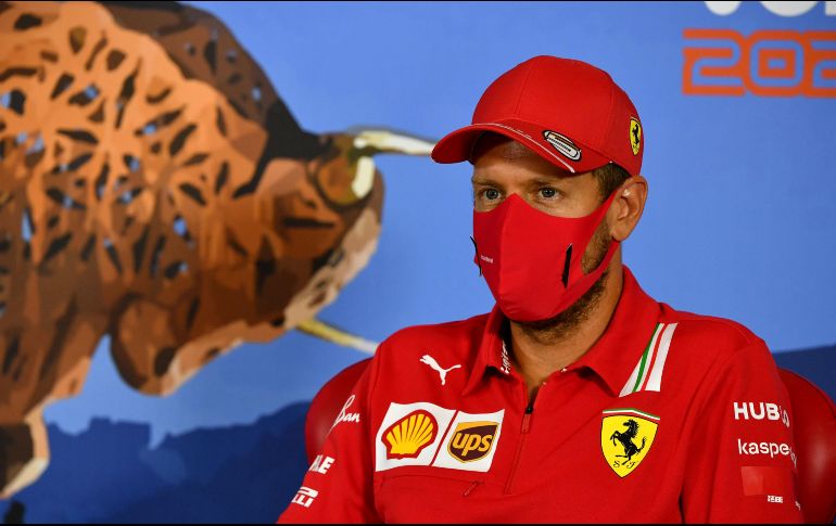 Sobre su futuro en la F1, Vettel dijo que ''si llega la oportunidad adecuada, entonces creo que estará bastante claro. Si no es el caso, probablemente tendré que mirar en otro lugar''. AFP / M. Sutton