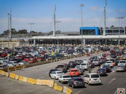 Fotografía de archivo que muestra aspectos generales de la Garita Internacional de San Ysidro, en la ciudad de Tijuana. EFE/ARCHIVO