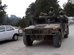 Elementos de la Marina, Ejército y Guardia Nacional participaron en el operativo de seguridad. SUN/ARCHIVO