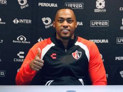 Renato Ibarra prometió a la “Fiel” respeto siempre por los colores en cualquier escenario. TWITTER/@atlasfc
