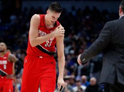 Zach Collins. El elemento de los Trail Blazers de Portland se vio beneficiado al recuperarse de su padecimiento. AP/T. Gutiérrez
