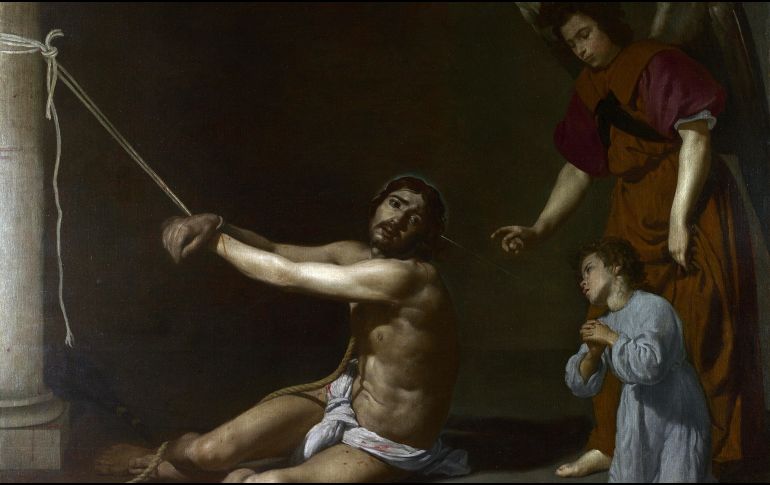 «¡Te doy gracias, Padre, Señor del cielo y de la tierra, porque has escondido estas cosas a los sabios y entendidos, y las has revelado a la gente sencilla!». WIKIPEDIA/«Crist lligat i l'ànima cristiana», de Diego Velázquez