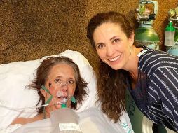 Romo apenas había sido de alta el miércoles pasado, tras permanecer dos meses internada luchando contra el COVID-19. INSTAGRAM / claudiaromoedelman