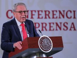 Circuló información falsa que indicaba que el secretario estaba internado en Médica Sur en Tlalpan por coronavirus. NTX / ARCHIVO