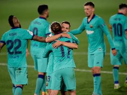 El Barcelona vence al Villarreal 1-4. AFP / J. Jordan