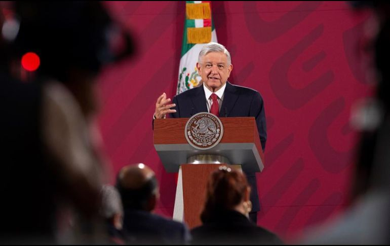 Los legisladores recuerdan que la visita de López Obrador se dará en el marco de la entrada en vigor del T-MEC. EFE/Presidencia