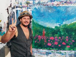 CHISKO. El artista tapatío, feliz por su participación en el festival canadiense. CORTESÍA