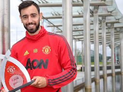 DESTACADO. Bruno Fernandes, fichaje invernal de los Red Devils, ha encajado perfectamente en el equipo inglés y fue nombrado mejor jugador del mes tras sus 9 partidos en los que sumó 5 goles y 5 asistencias. TWITTER/@ManUtd