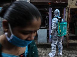 La OMS recordó que el pasado fin de semana se registraron 400 mil nuevos casos. EFE / D. Solanki