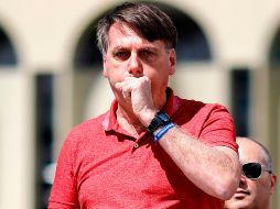 Al mandatario se le ha visto en los últimos cuatro meses saltarse las recomendaciones médicas de distanciamiento social en varias ocasiones. AFP / ARCHIVO