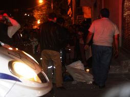 En el sitio del crimen se encontraron tres casquillos de arma corta. EL INFORMADOR/Archivo