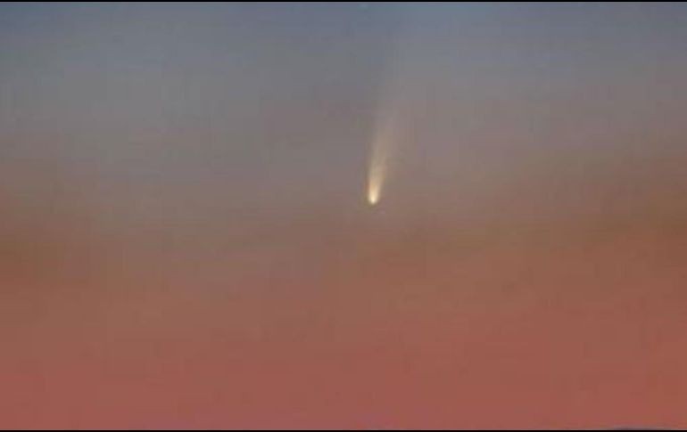 Es uno de los pocos cometas que se ha dejado ver a simple vista en el siglo XXI. MAROUN HABIB/NASA