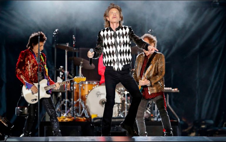 The Rolling Stones publicaron en Twitter un fragmento de siete segundos del vídeo musical del tema. AFP / ARCHIVO