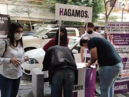 La recolección de firmas inicia este miércoles; se requieren 30 mil firmas para que la iniciativa sea discutida en el Congreso de Jalisco. ESPECIAL