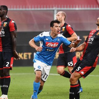 Hirving Lozano brilla nuevamente y da el triunfo al Napoli