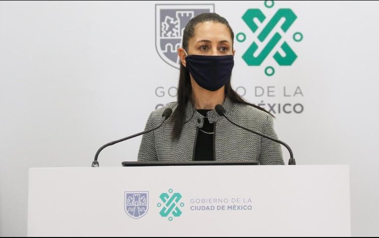 La jefa de Gobierno, Claudia Sheinbaum, pide esperar un poco más para organizar reuniones familiares y fiestas. TWITTER/@GobCDMX