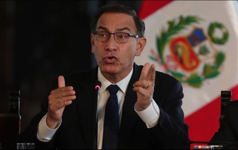 Martín Vizcarra reiteró que las elecciones en Perú no pueden ser alteradas por ningún factor externo. EFE/ARCHIVO