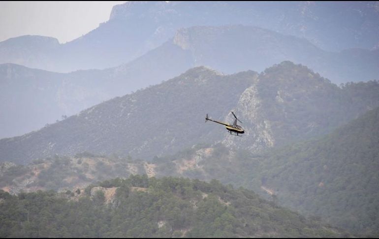El helicóptero MI-17 de fabricación rusa fue reportado como desaparecido desde ayer martes. AFP/ARCHIVO