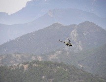 El helicóptero MI-17 de fabricación rusa fue reportado como desaparecido desde ayer martes. AFP/ARCHIVO