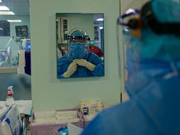 Los trabajadores médicos de Guadalajara y Puerto Vallarta han sido los más afectados por la pandemia en Jalisco. AFP/L. Acosta