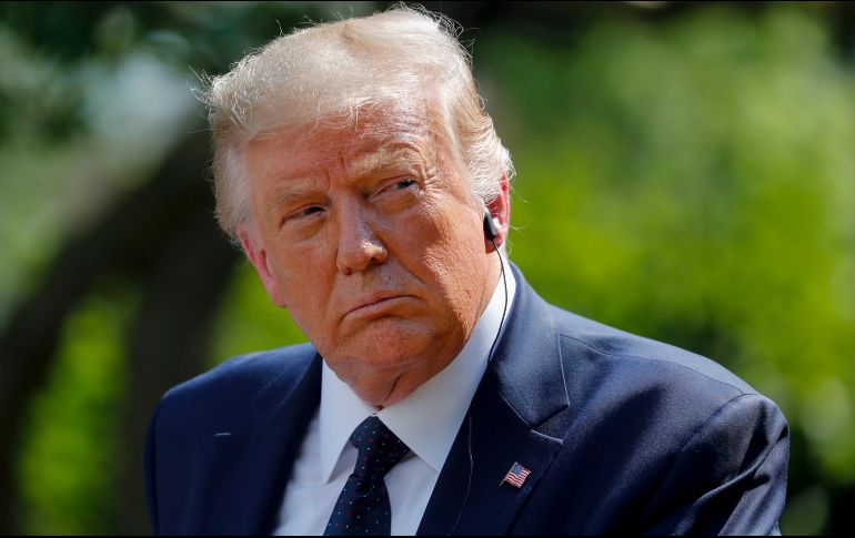 El Tribunal Supremo de EU ordena al presidente, Donald Trump, que entregue sus impuestos a la Cámara de Representantes, controlada por la oposición demócrata. EFE / EPA / A. Drago