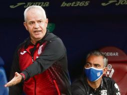 JAVIER AGUIRRE. El “Vasco” asegura que buscará ganar los partidos que restan en el calendario. EFE