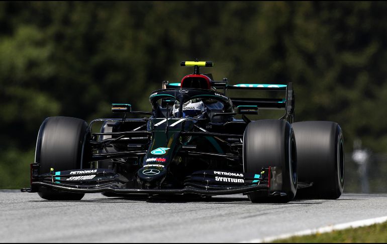 Este fin de semana Valtteri Bottas buscará repetir el podio que logro hace unos días en el Gran Premio de Austria. AP