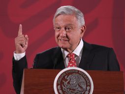 Andrés Manuel reiteró su agradecimiento a Donald Trump por su trato respetuoso hacia su gobierno y al pueblo mexicano. NTX / ARCHIVO