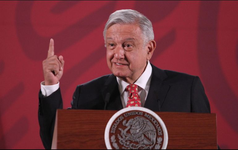 Andrés Manuel reiteró su agradecimiento a Donald Trump por su trato respetuoso hacia su gobierno y al pueblo mexicano. NTX / ARCHIVO