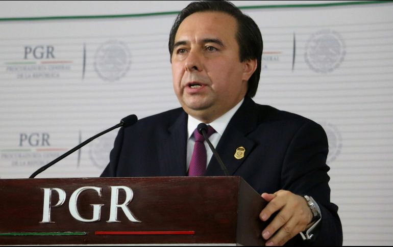 El fiscal general de la República (FGR), Alejandro Gertz Manero, aseguró que ya tienen ubicado a Zerón de Lucio (foto). EFE / ARCHIVO