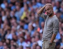 Si el Tribunal levanta su suspensión, el equipo dirigido por Pep Guardiola podrá jugar la próxima Liga de Campeones. AFP / ARCHIVO