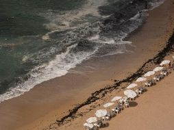 Cada año hay ahogamientos en la playa Palm debido a sus fuertes corrientes, aguas espumosas y costa rocosa. AP/M. Alleruzzo