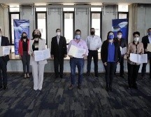 El convenio se celebró en conjunto con El Salto, San Pedro Tlaquepaque, Zapopan, Tonalá y Zapotlanejo. ESPECIAL/Gobierno de Jalisco