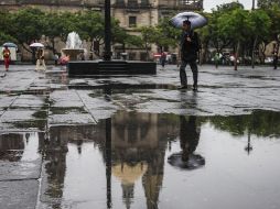 Las precipitaciones podrían estar acompañadas de actividad eléctrica y posible caída de granizo por la tarde y la noche. EL INFORMADOR / ARCHIVO