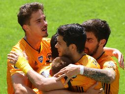 Raúl Jiménez suma 16 anotaciones en la Premier League. EFE / R. Heathcote