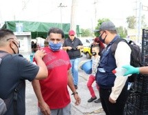 Se instalaron 27 filtros sanitarios y 150 servidores públicos participaron en la supervisión de las medidas sanitarias. ESPECIAL /