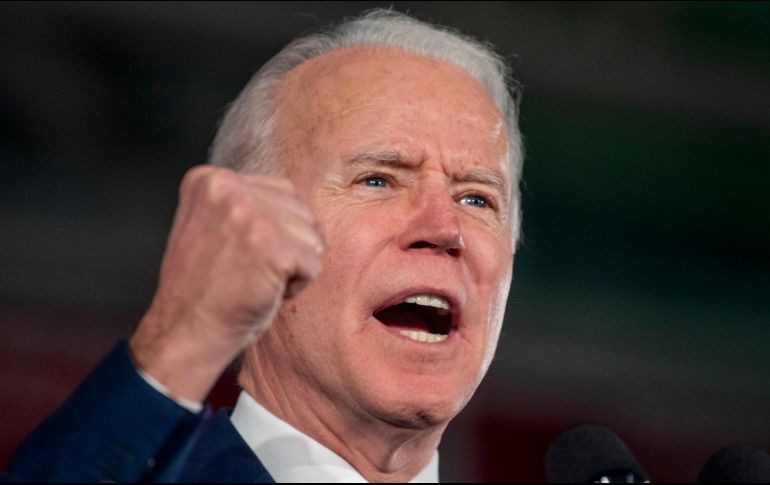 Biden ya cuenta con los delegados suficientes para ser el nominado del partido demócrata. AP / ARCHIVO